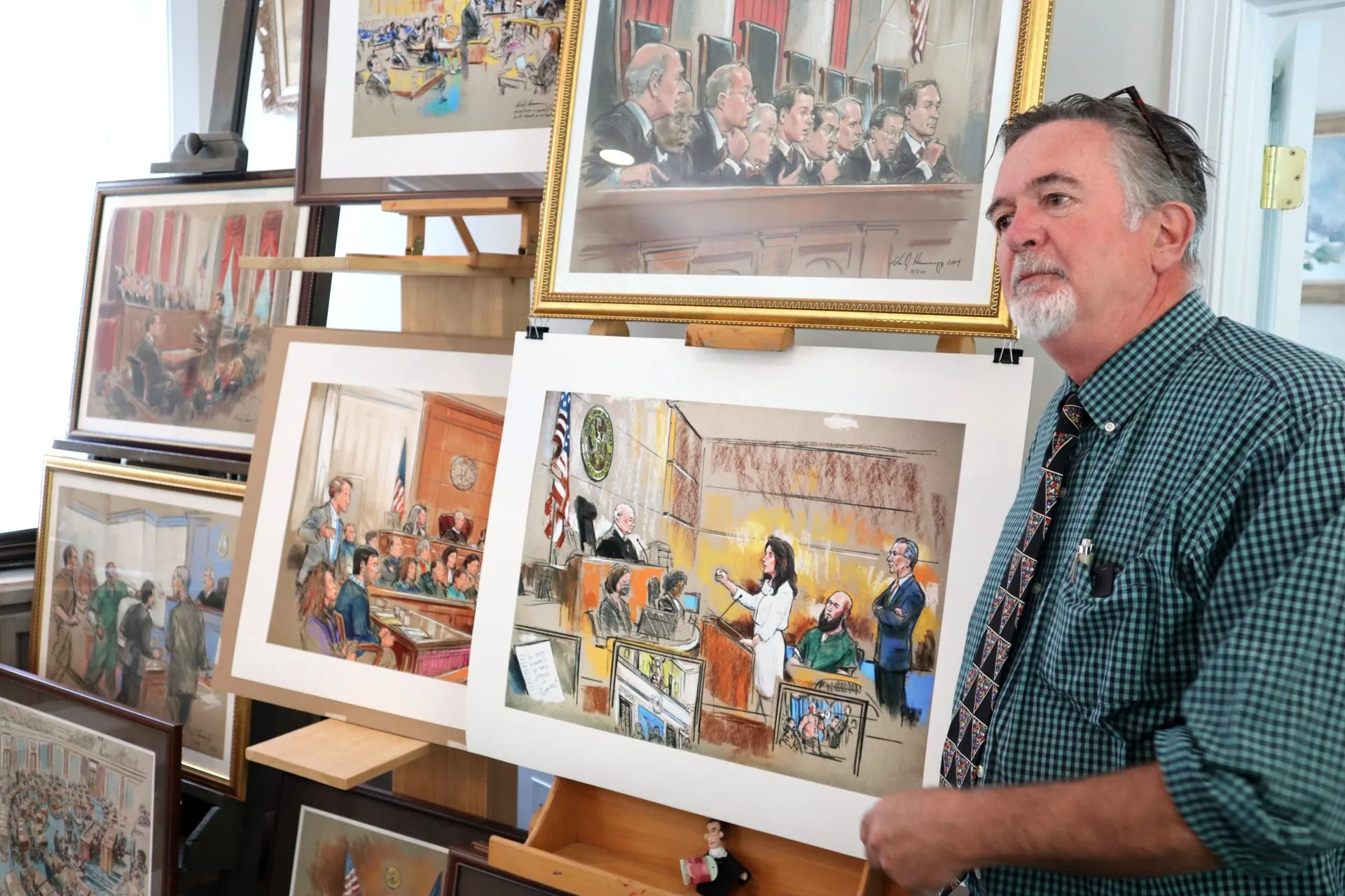 Caricaturista de juzgados